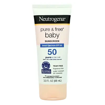 Neutrogena Pure & Free® Baby Sunscreen Lotion Broad Spectrum SPF 50 88ml