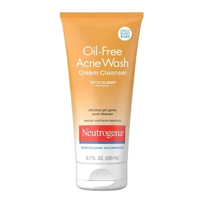 Neutrogena Oil-free Acne Wash Cream Cleanser 200ml