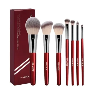MAANGE 7Pcs Premium Makeup Brush Set