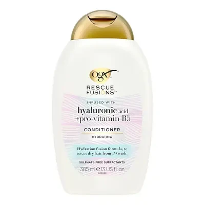 OGX Rescue Fusions Hyaluronic acid +Pro-Vitamin B5 Conditioner 385ml