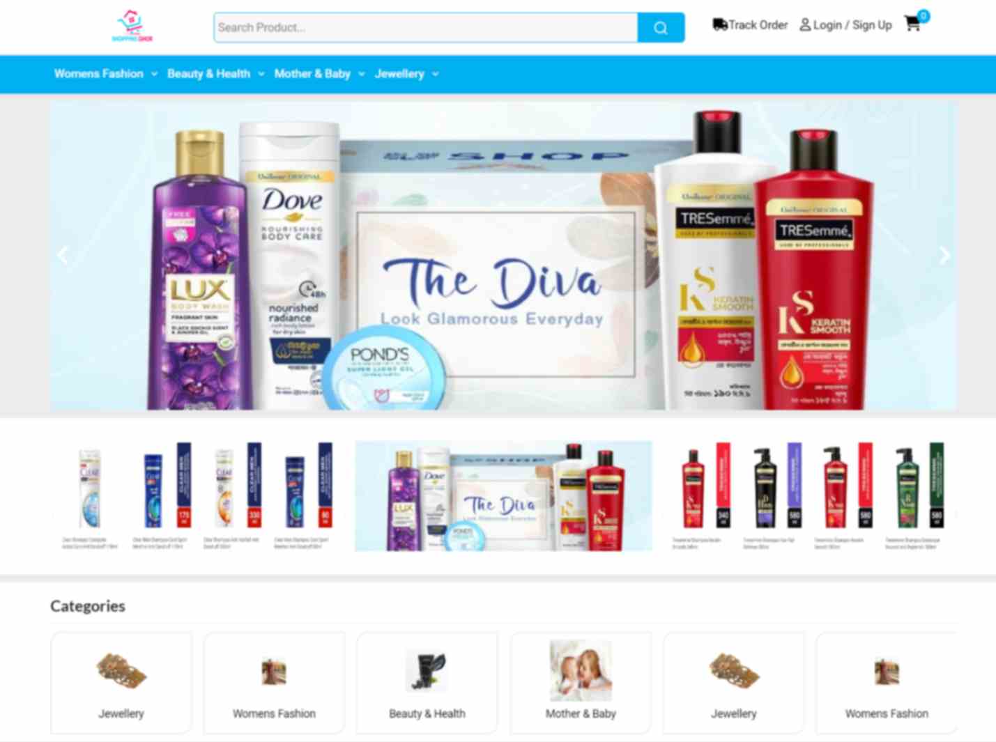 Shoppingghor Ecommerce Website