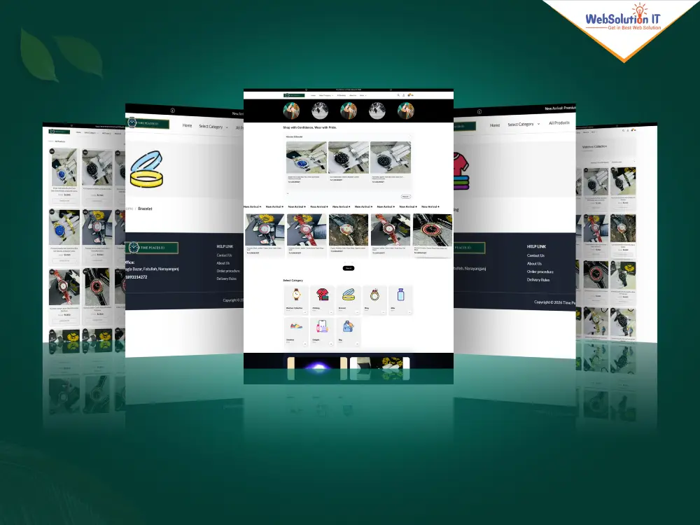 Time Peaces BD Ecommerce Website