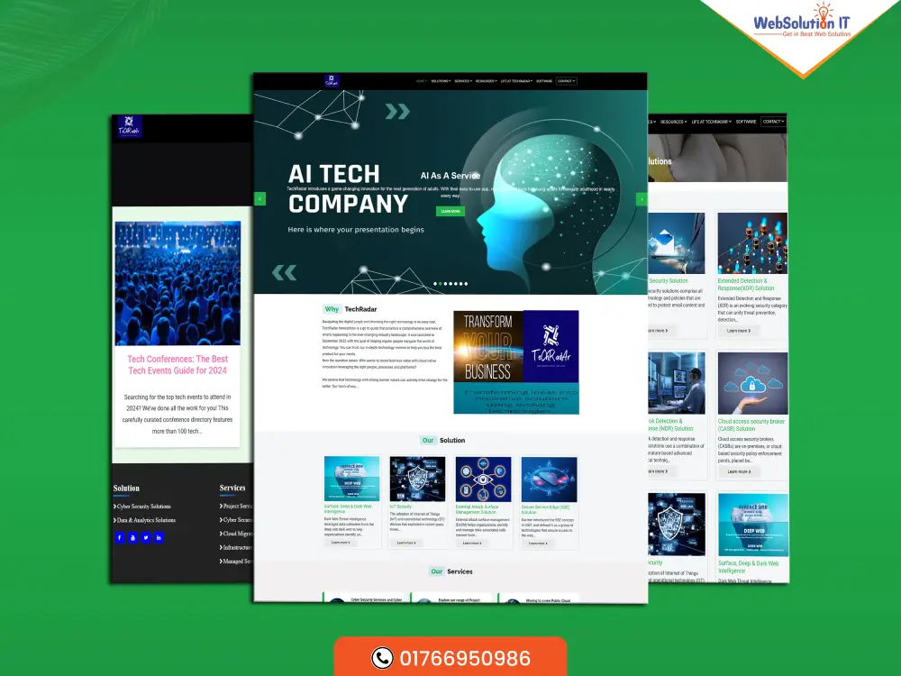 The Techradar Business Wbsite
