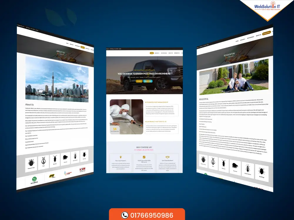 Pest Buster Canada Business Website