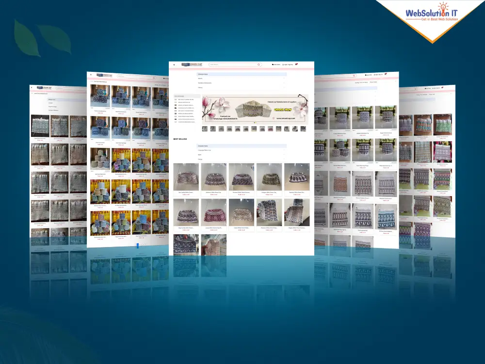 Omani Cap Ecommerce Website