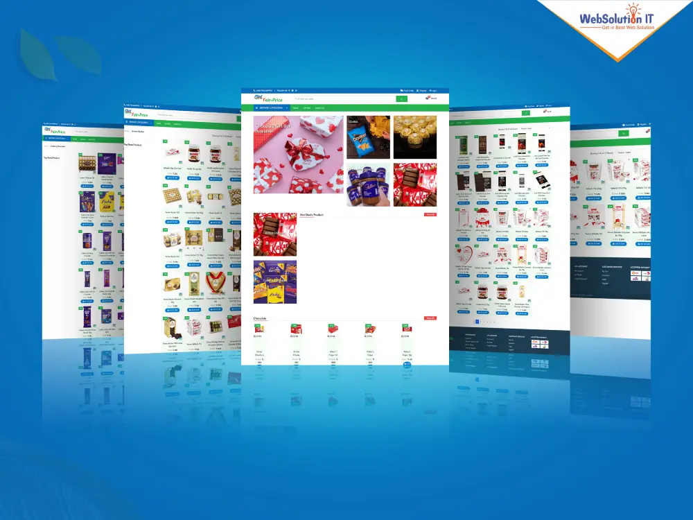 Green World Int Ecommerce Website