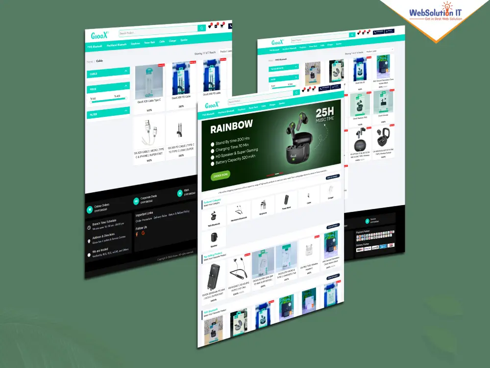 GiooX Ecommerce Website