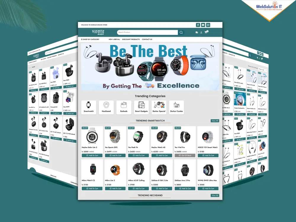 Dorkar Bangladesh Ecommerce Website