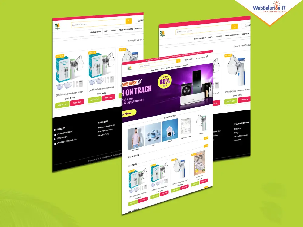 Chahida Hat Ecommerce Website