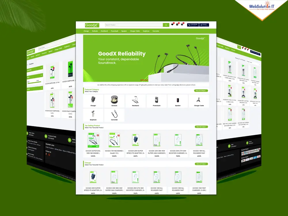 GoodX Ecommerce Website