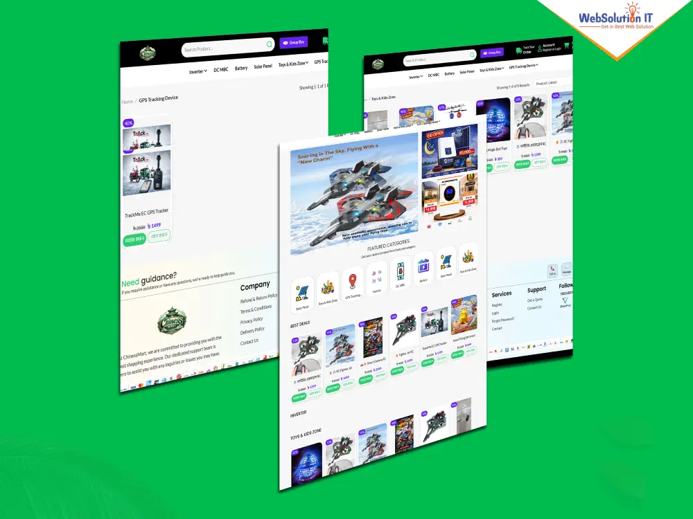 Chiness Mart Ecommerce Website