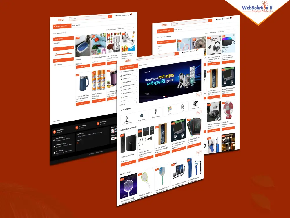SijaMart Ecommerce Website