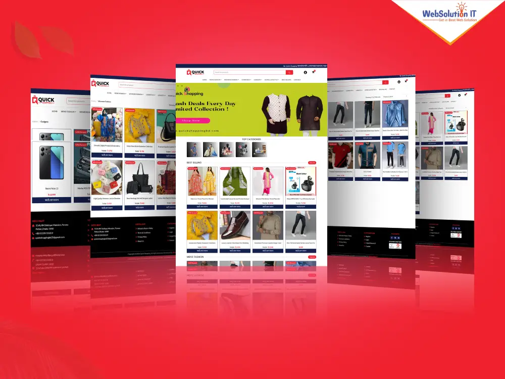 Quick Shopping Ecommerce Website