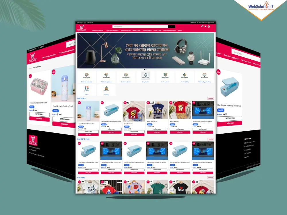 Shoply Go Ecommerce Website