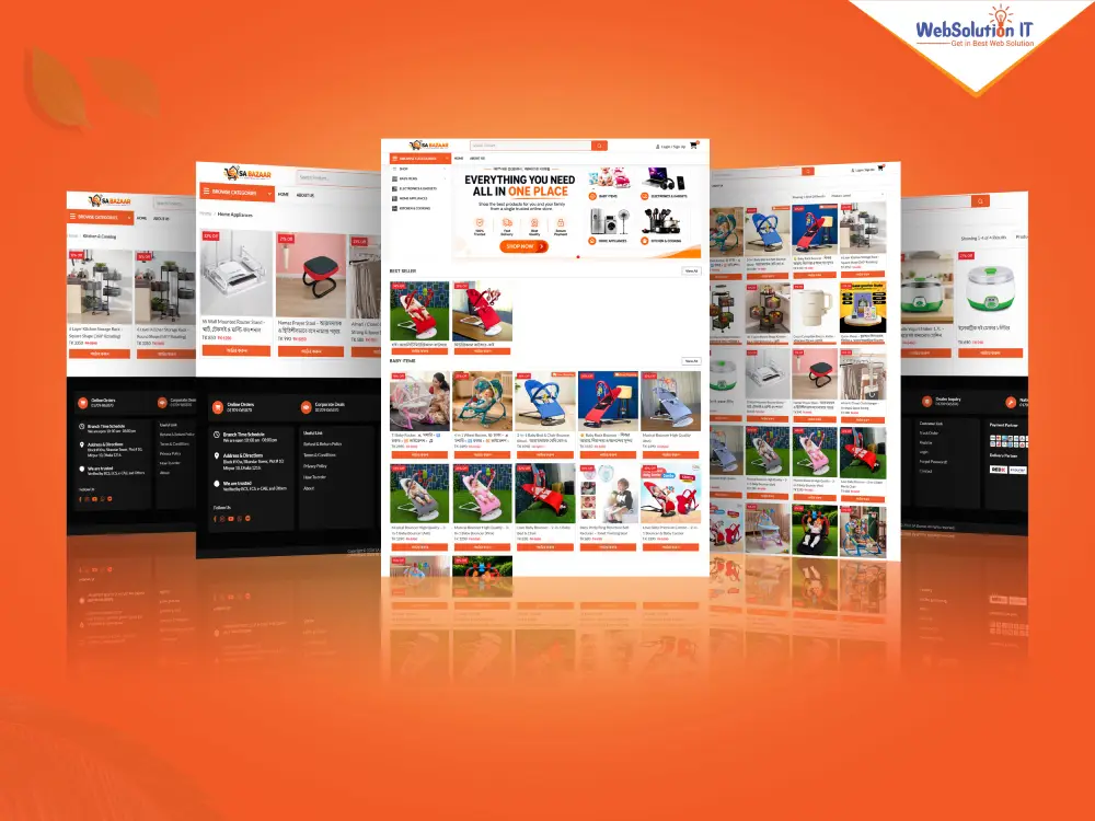 Sabazaar Ecommerce Website