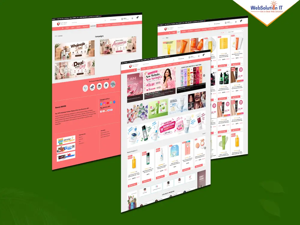Beauty Maven Ecommerce Website