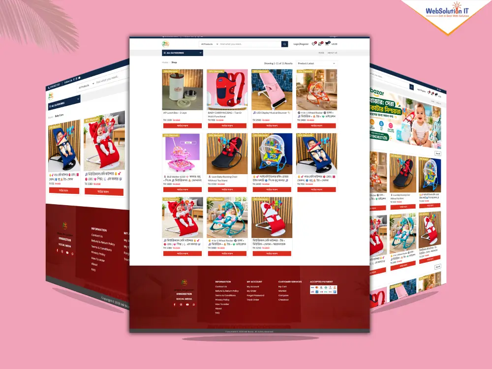 Mir Bazar Ecommerce website